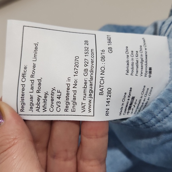 Land Rover Women's Denim Button Up Shirt Size 14 - Picture 10 of 15